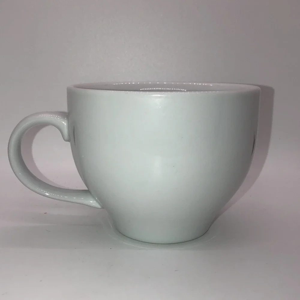 Pottery Barn Great White Large Oversized Jumbo Mug 4" x 5" - Picture 2 of 5